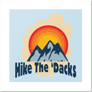 Distressed Hike The 'Dacks Posters and Art